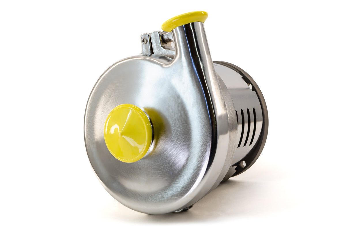 Q-Pump QC+216 Sanitary Pump, Stainless, 5″ Impeller, 145TC/184TC (New)