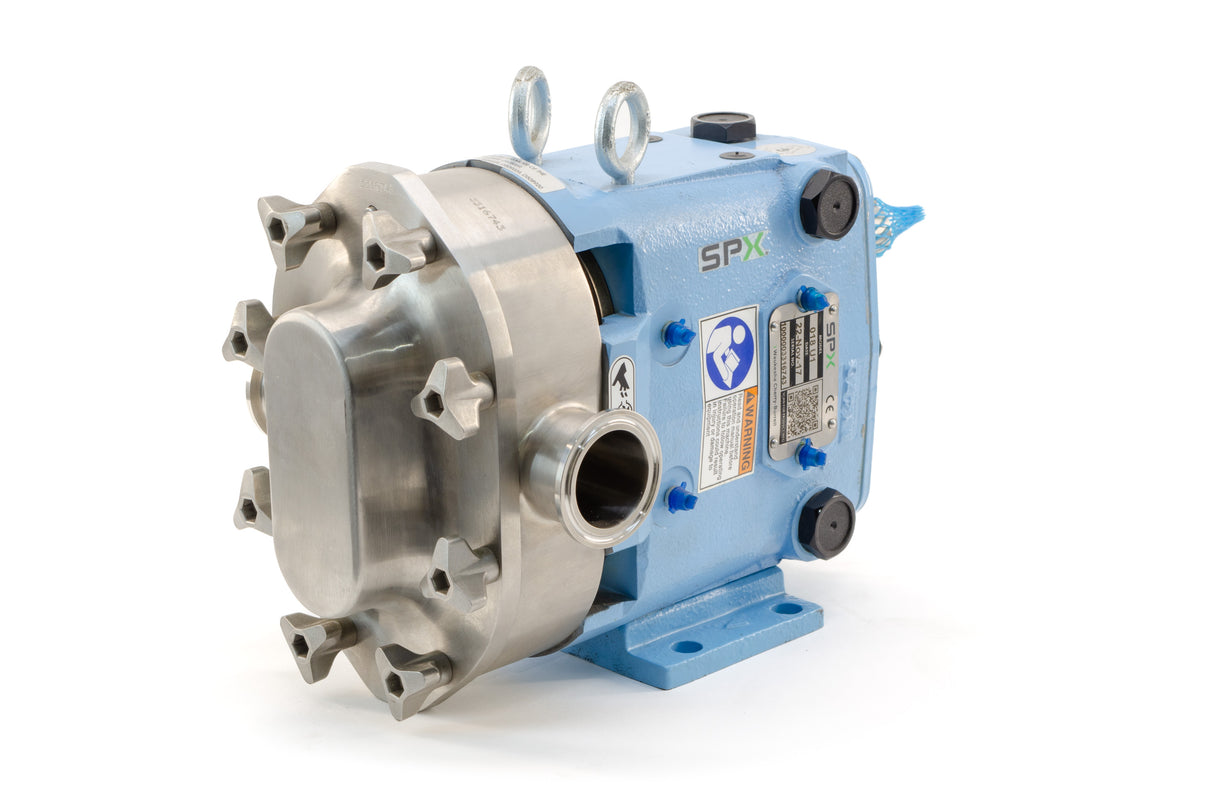 Waukesha 018 Sanitary Lobe Pump, Stainless