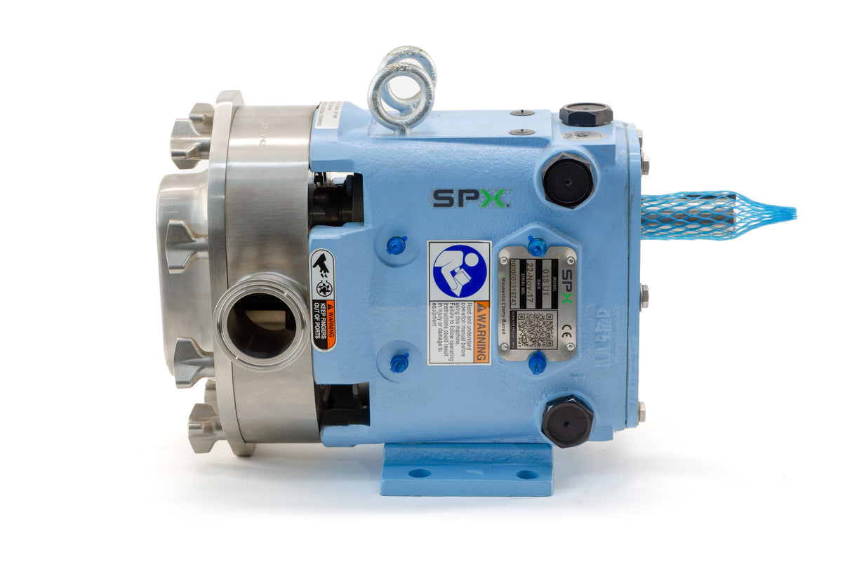 Waukesha 018 Sanitary Lobe Pump, Stainless