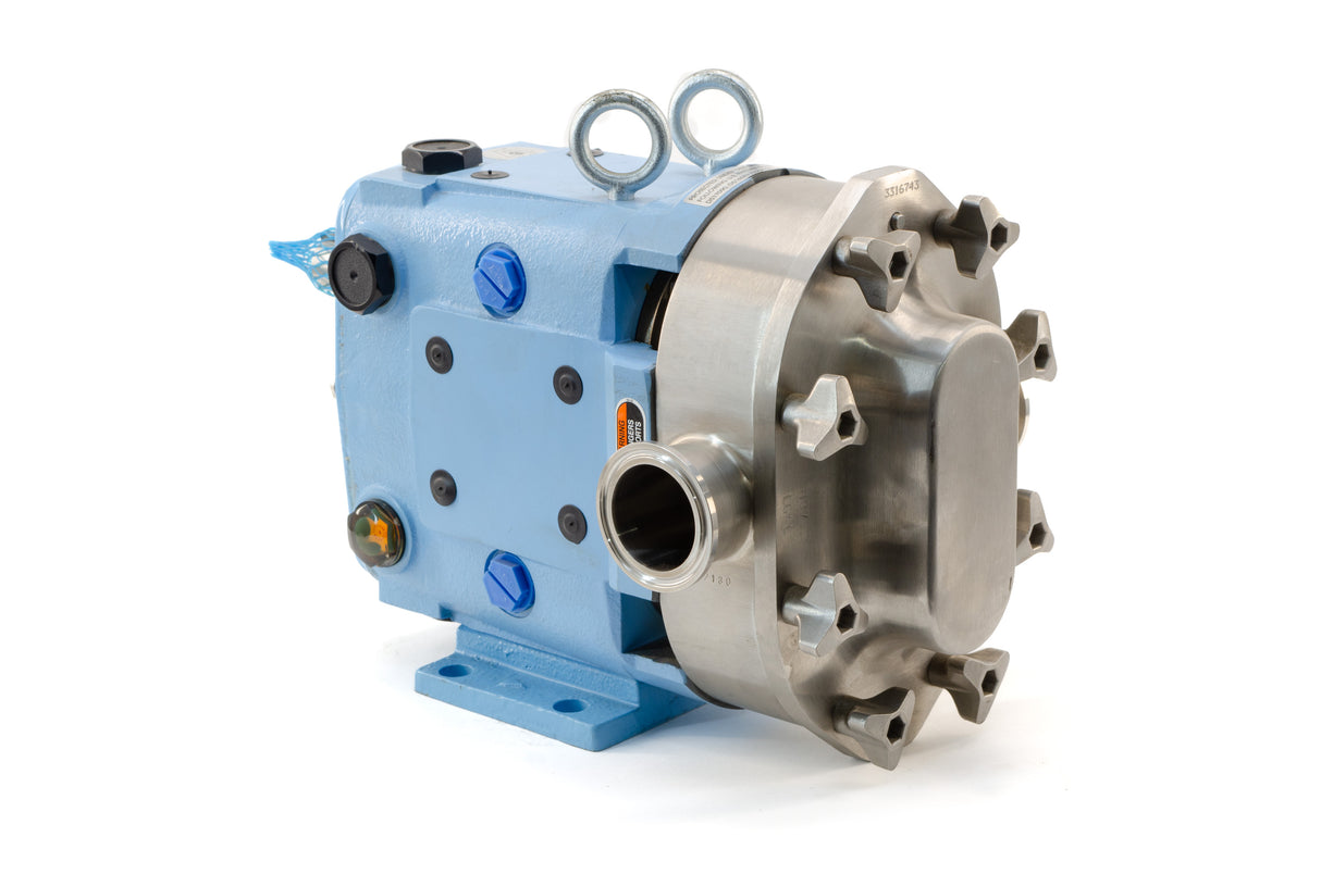 Waukesha 018 Sanitary Lobe Pump, Stainless