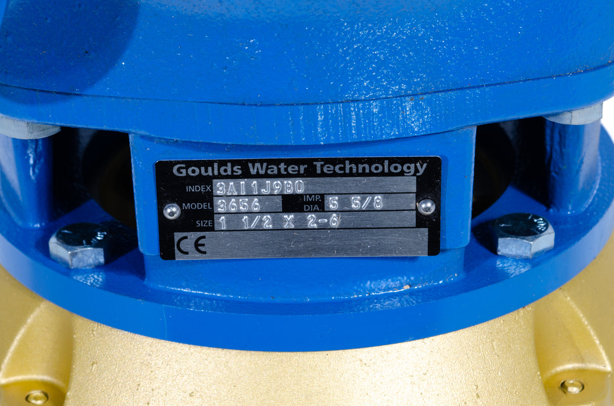 Goulds 3656 1.5x2-6 Pump, 5.62" Impeller (New)