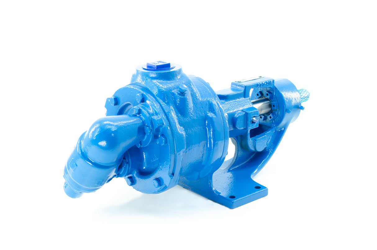 Gear pump with relief valve and threaded ports