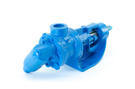 Gear pump with relief valve and threaded connections