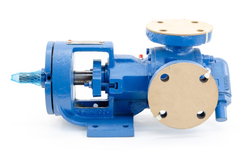 Viking<sup>®</sup> HL123 Pump, 1.5″ Flanged Ports, Relief Valve, Steel (New) — Draft