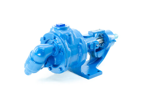 Gear pump with relief valve and threaded ports